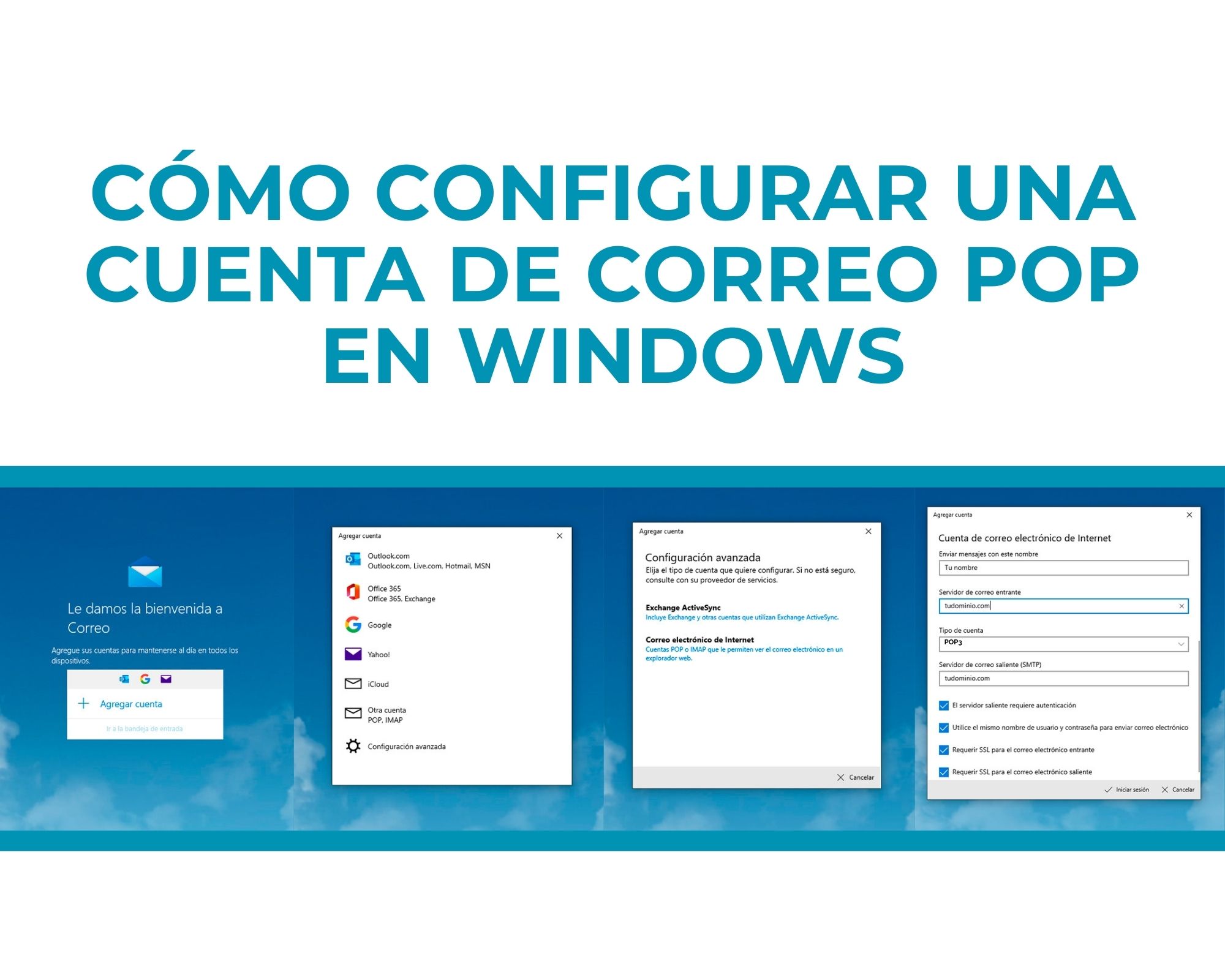 CORREO POP EN WINDOWS