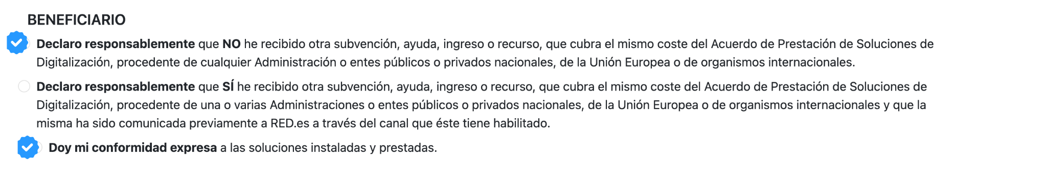 justificar el kit digital