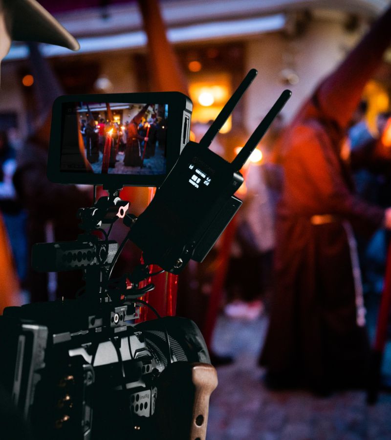 grabar procesiones para restransimitir en directo