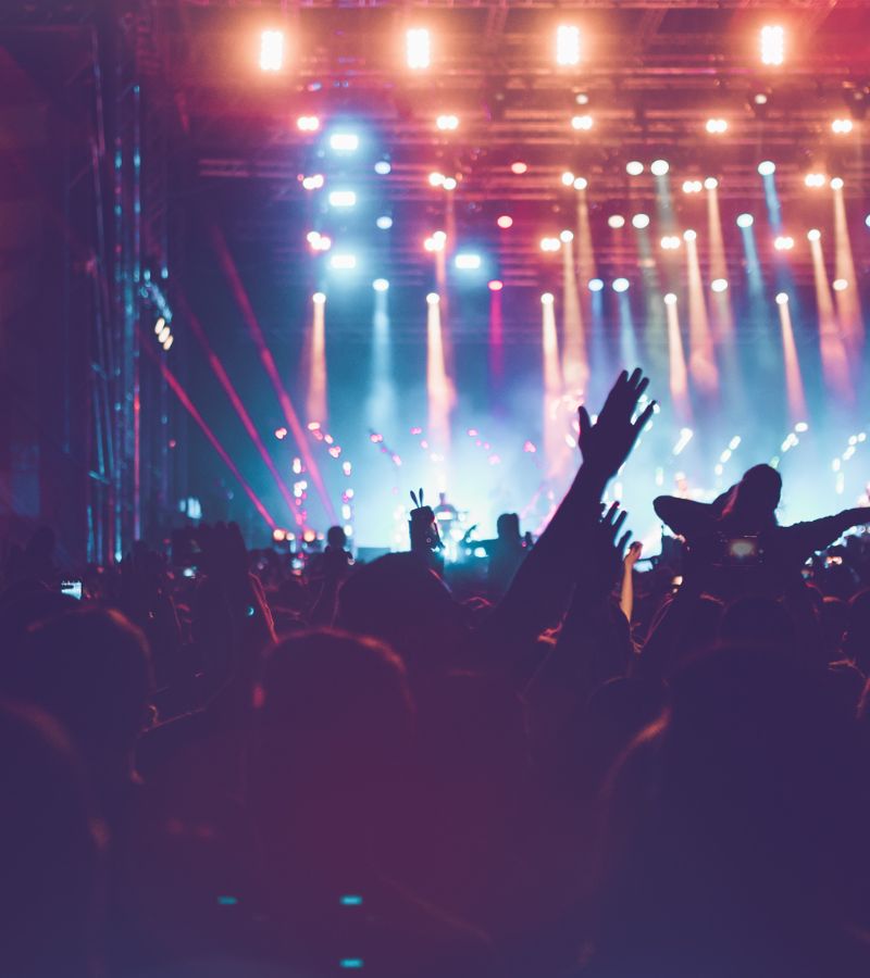 realización en directo para eventos musicales en don benito