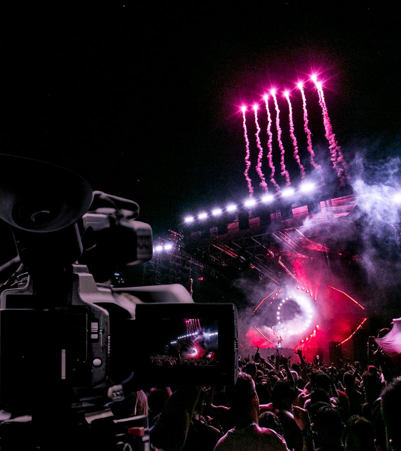 retransmisión en directo de conciertos y festivales en Salamanca