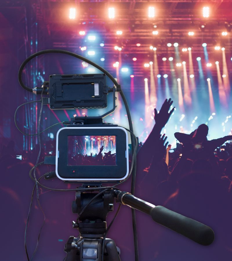 retransmisión en directo de conciertos y festivales en huelva