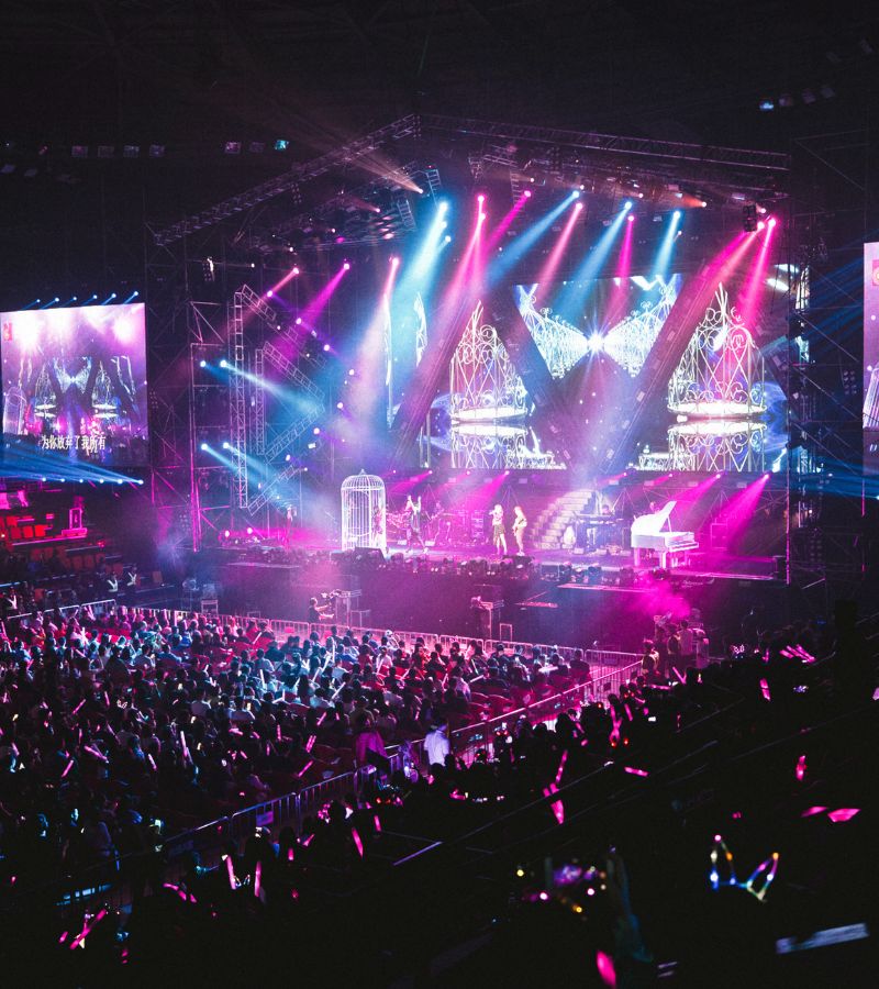 streaming multicámara para festivales y conciertos en Córdoba