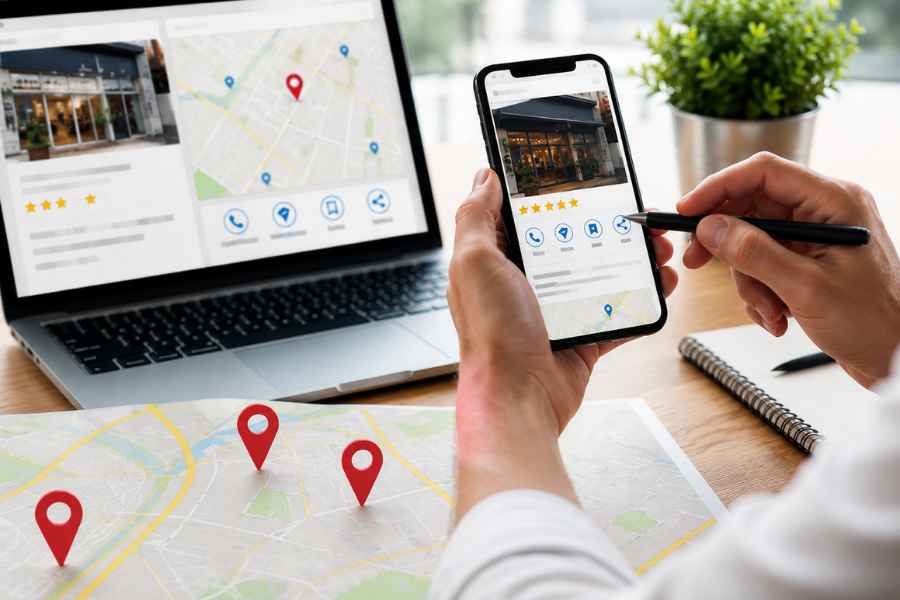 optimiza la descripción de tu empresa con palabras claves locales